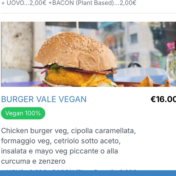 photo of Ziga Bar Burger Vale Vegan shared by @cri2 on  09 Mar 2025 - review