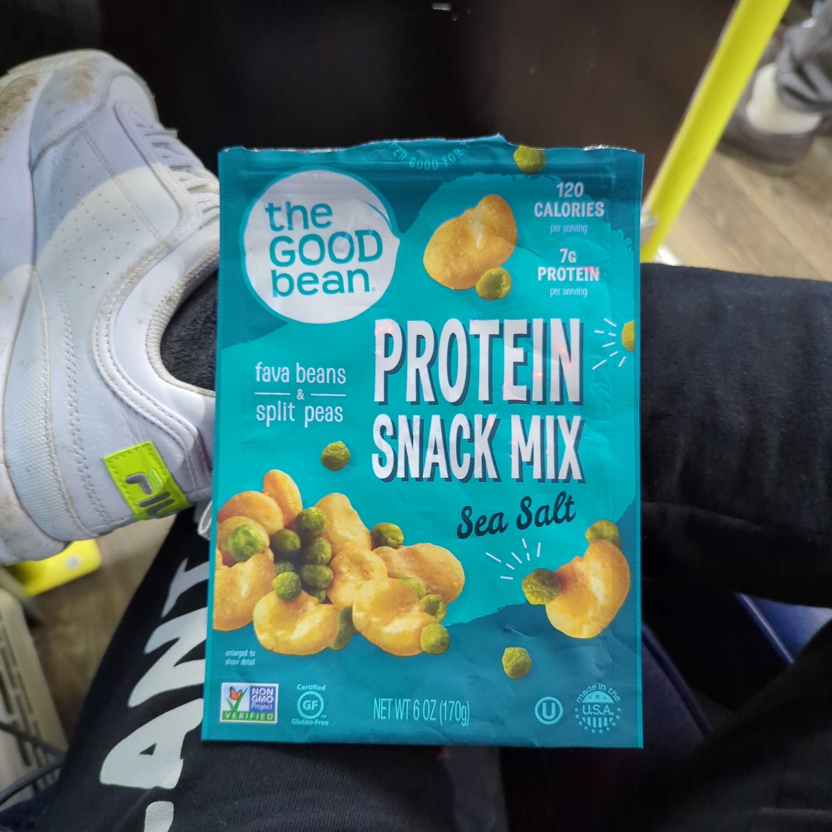 The Good Bean fava beans & split peas protein snack mix sea salt Reviews abillion