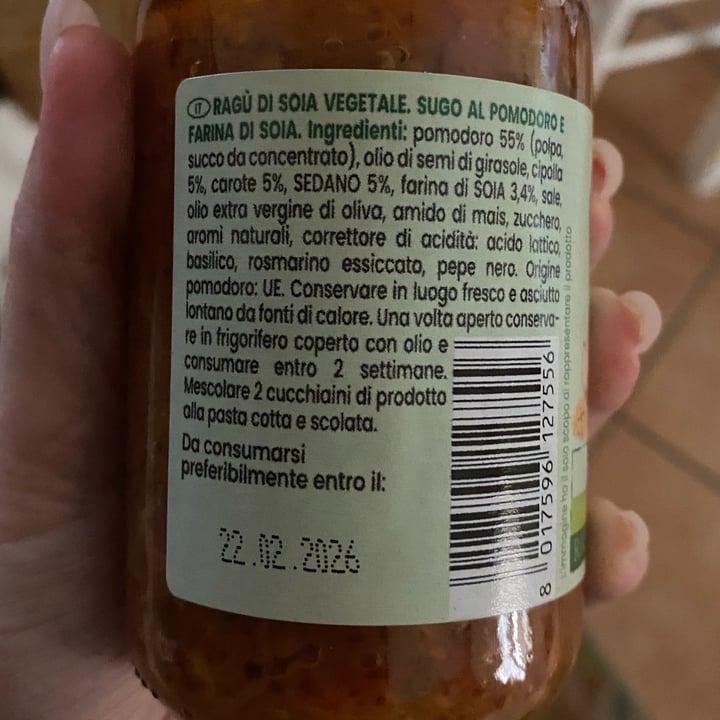 photo of Amo Essere Veg Ragù di soia shared by @gigei on  17 Aug 2023 - review