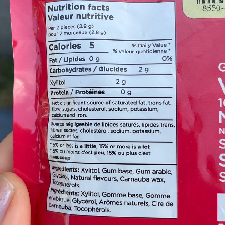 photo of pur Cinnamon gum shared by @ameriamber on  02 May 2024 - review