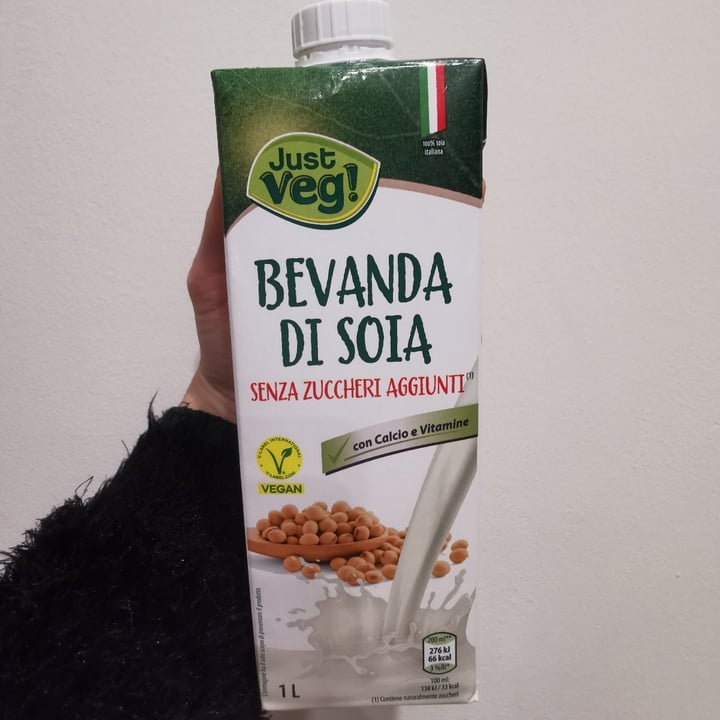 photo of Just Veg! (ALDI Italy) Bevanda di Soia senza zuccheri aggiunti shared by @posataverde on  12 Jan 2024 - review