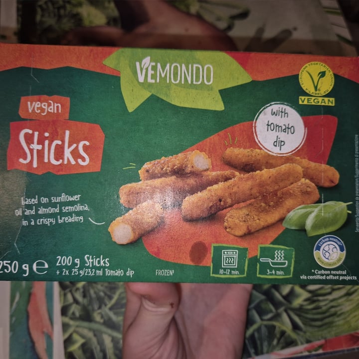 photo of Vemondo vegan sticks shared by @tomma97 on  07 May 2025 - review