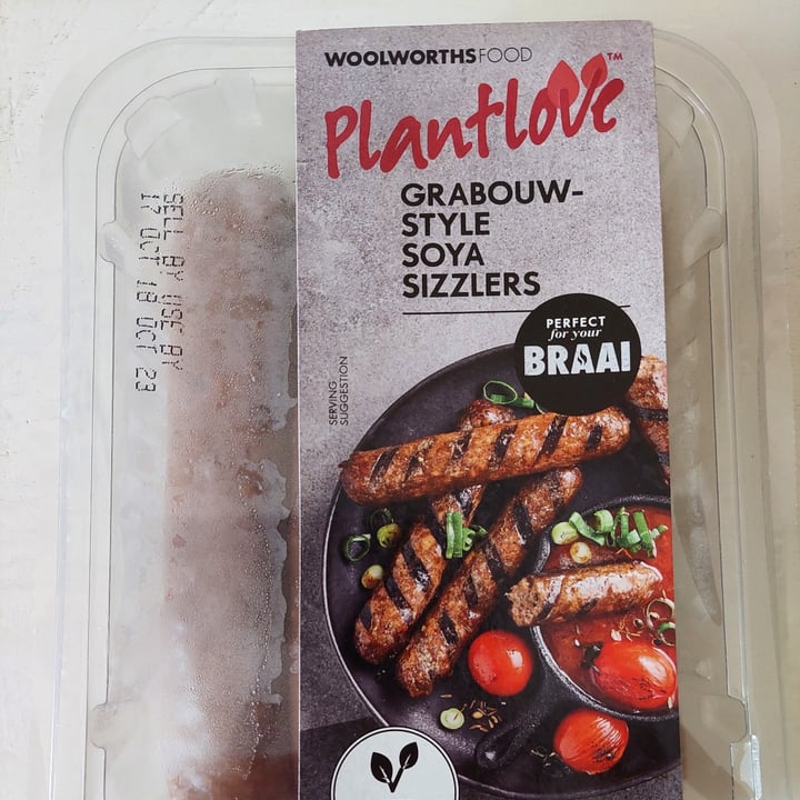 photo of Woolworths Food grabouw style soya sizzlers shared by @hippiegirl on  14 Oct 2023 - review