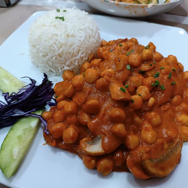 Photo of the dish “Arroz Con Garbanzos”
