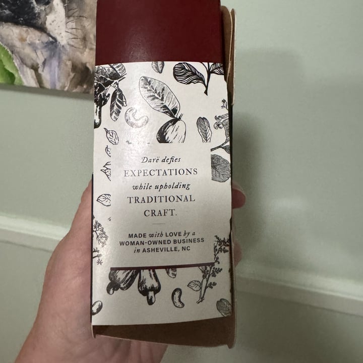 photo of Darë Smoked Cheddar Plant-Based Cheese Wedge shared by @onehungryvegan on  07 Oct 2025 - review