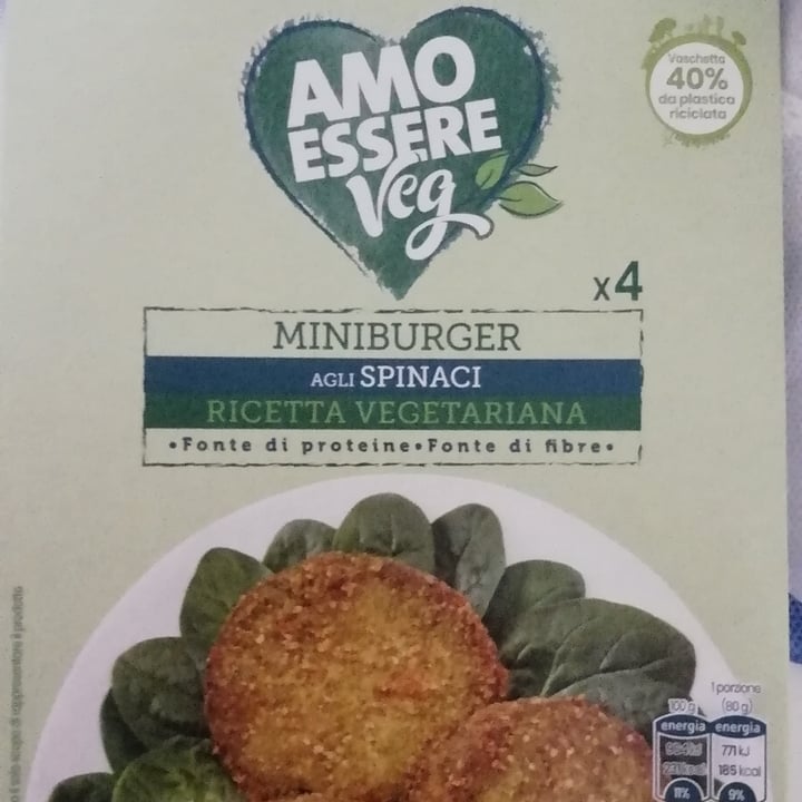 photo of Amo Essere Veg Miniburger agli Spinaci shared by @theveganrhapsody on  30 Jun 2024 - review