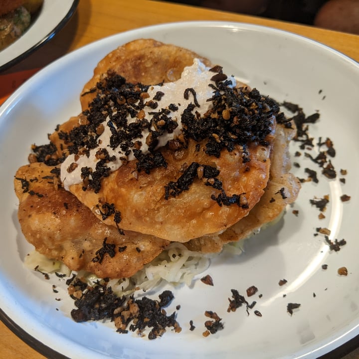 photo of APTEKA smazone pierogi shared by @caseyveganforlife on  27 May 2024 - review