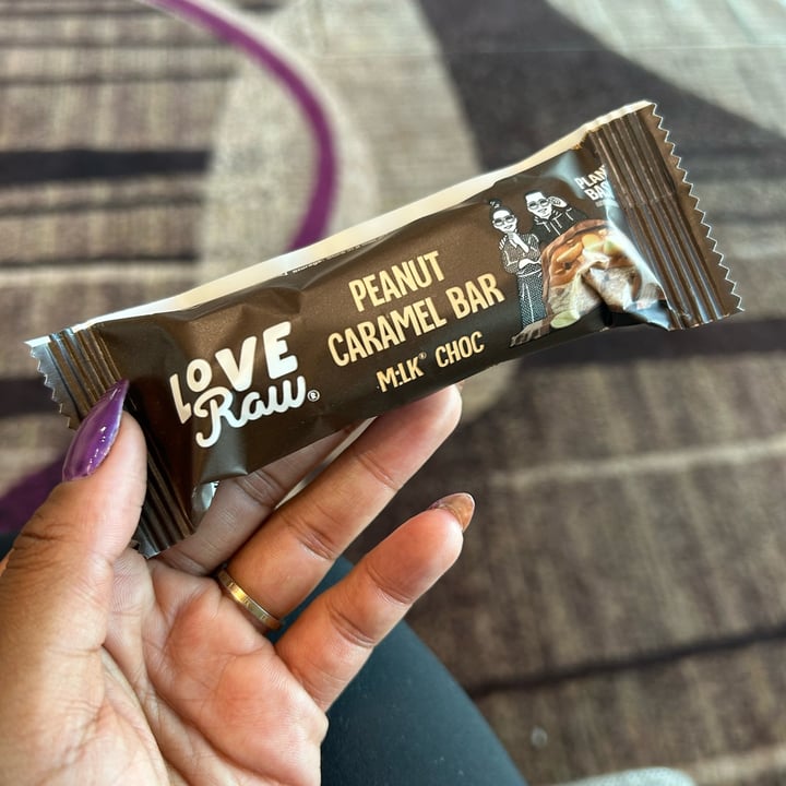 photo of LoveRaw Peanut Caramel Bar shared by @alyrauff on  23 Feb 2024 - review