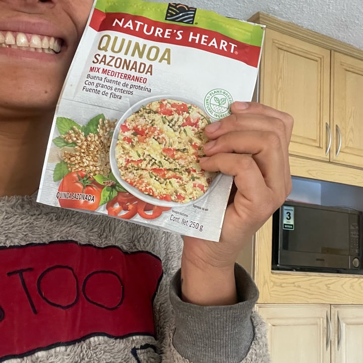 photo of Nature's Heart Quinoa sazonada shared by @veganads on  13 Feb 2025 - review
