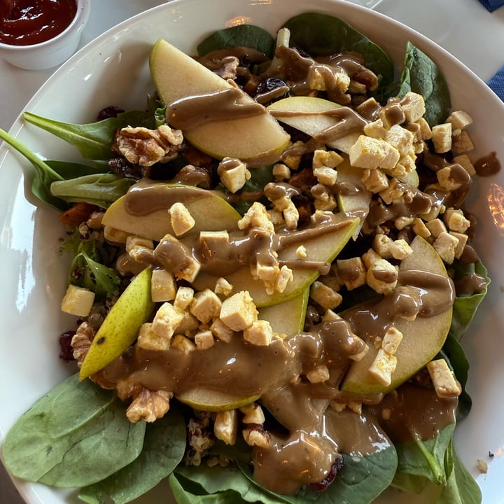 photo of The Artisan at Brick Street Hotel Fall Harvest Salad with added tofu shared by @vivalaviolet on  19 Sep 2025 - review