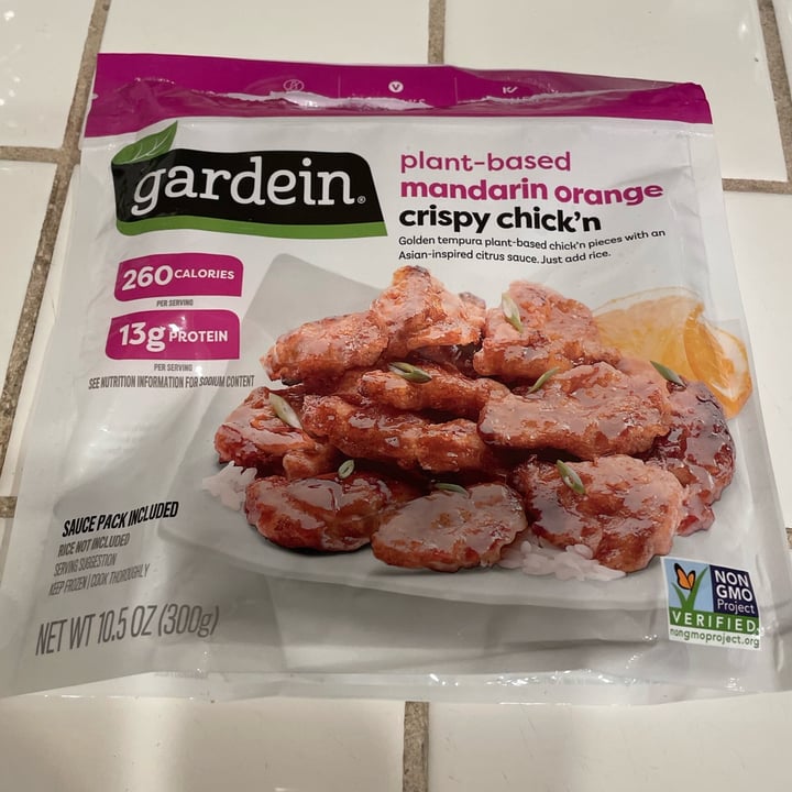 photo of Gardein Orange chik’n shared by @sarahthebrat on  17 Nov 2024 - review
