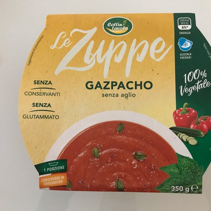 photo of Cottintavola gazpacho shared by @nuritveg13 on  25 Oct 2023 - review