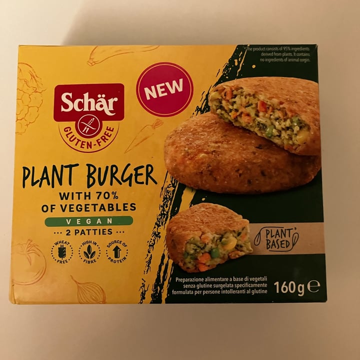 photo of Schär plant burger shared by @lucciola on  19 Jan 2024 - review