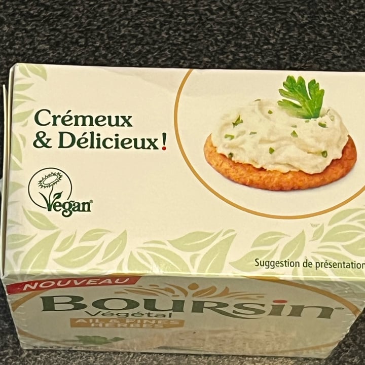 photo of Boursin plant based garlic and herbs shared by @eeyoreblack on  10 Sep 2025 - review