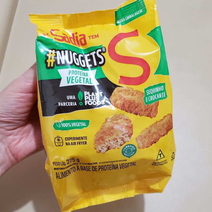 photo of Sadia Nuggets Proteína Vegetal shared by @vrgvegana on  26 Mar 2024 - review