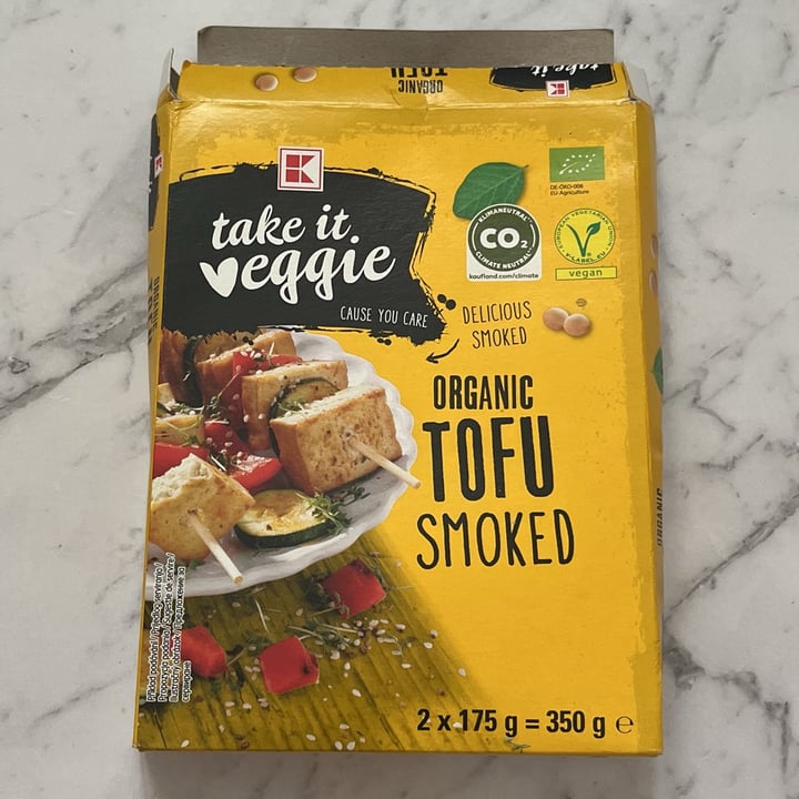 photo of Kaufland Take it Veggie Bio Tofu Geräuchert shared by @zolia on  09 Apr 2024 - review