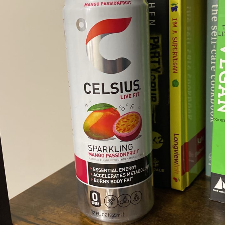 photo of Celsius mango passionfruit shared by @detective on  08 Dec 2023 - review