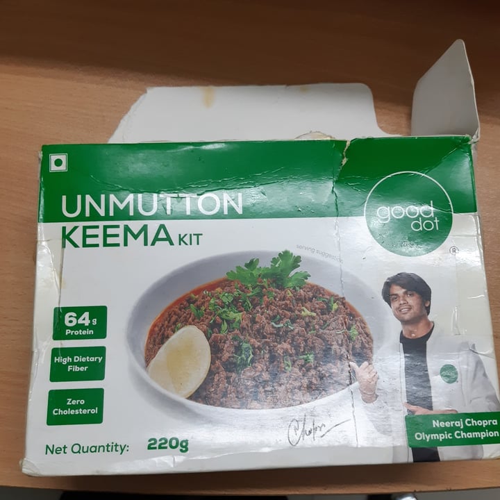 photo of Good Dot Unmutton Keema Kit shared by @henroosterlover83 on  16 Jul 2024 - review