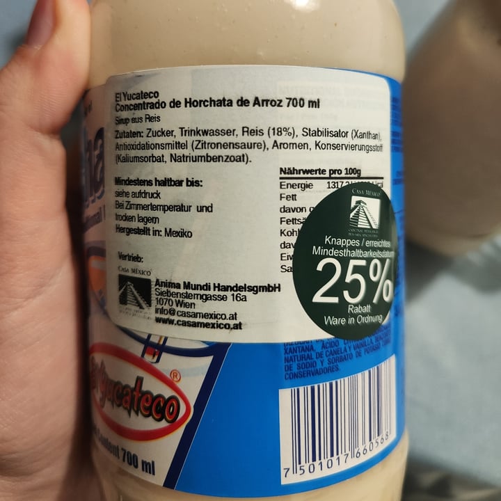 photo of El yucateco Horchata shared by @botanicalcastle on  09 Dec 2024 - review