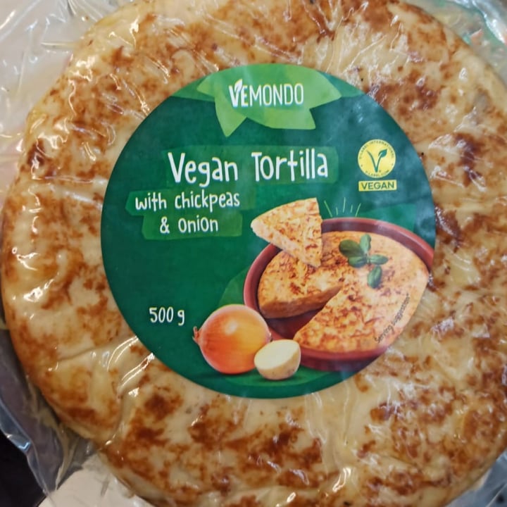 photo of Vemondo Vegan tortilla with chickpeas and onion shared by @marruiz on  25 Feb 2024 - review