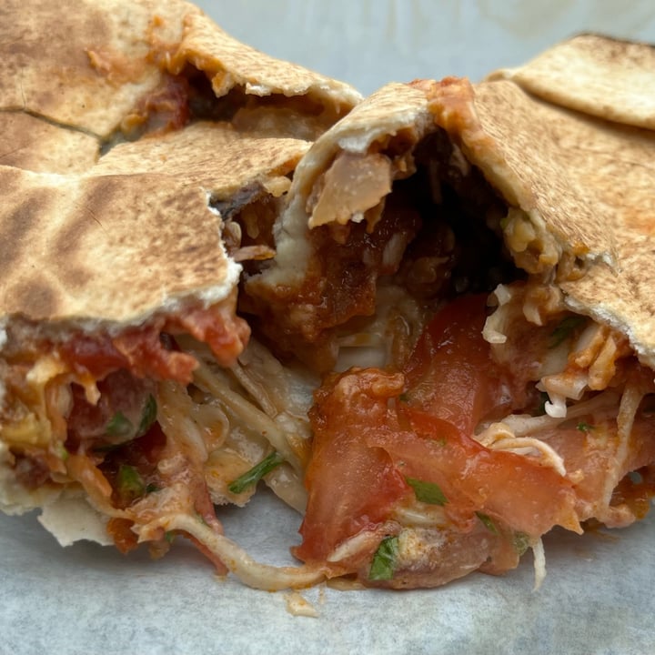 photo of L B's vegan Mousaka wrap shared by @lestroismoutier on  19 Apr 2024 - review