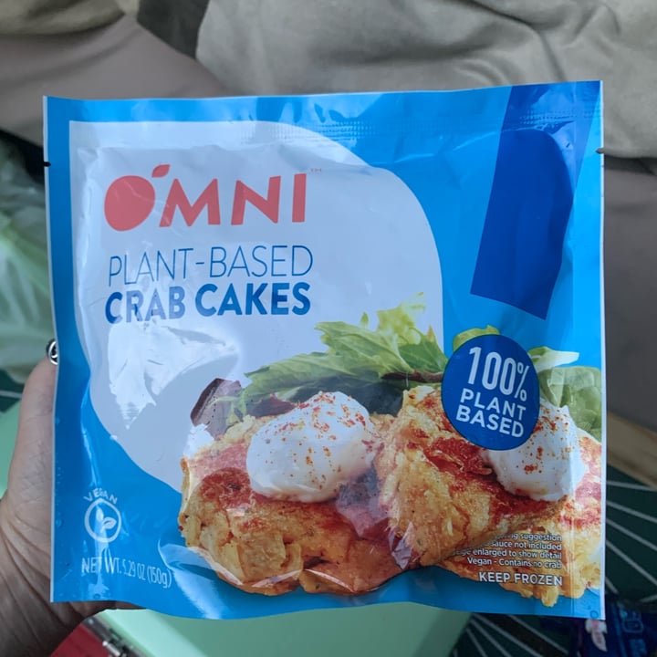 photo of OmniFoods Plant-based Crab-style Cakes shared by @atwilley on  19 Sep 2023 - review