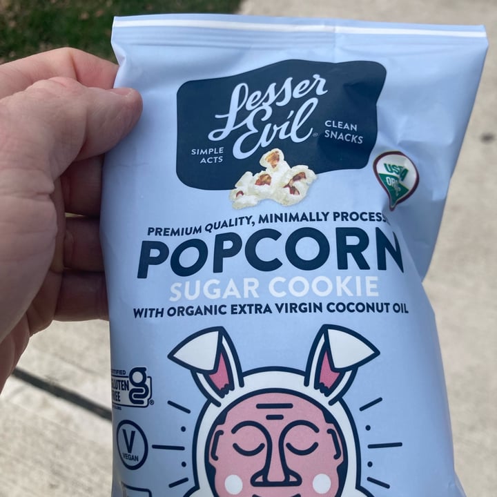 photo of Lesser Evil Snacks Sugar Cookie Popcorn shared by @jarmaline on  10 Mar 2024 - review