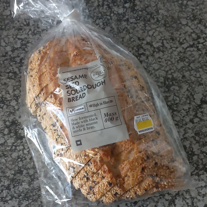 photo of Woolworths Food Sesame Seed Sourdough Bread shared by @ronelle on  09 Nov 2023 - review