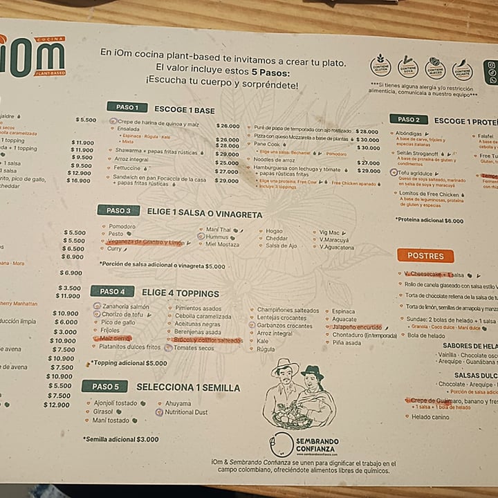 photo of iOm Cocina Plant-Based Crepe shared by @ndmuse on  10 Oct 2025 - review