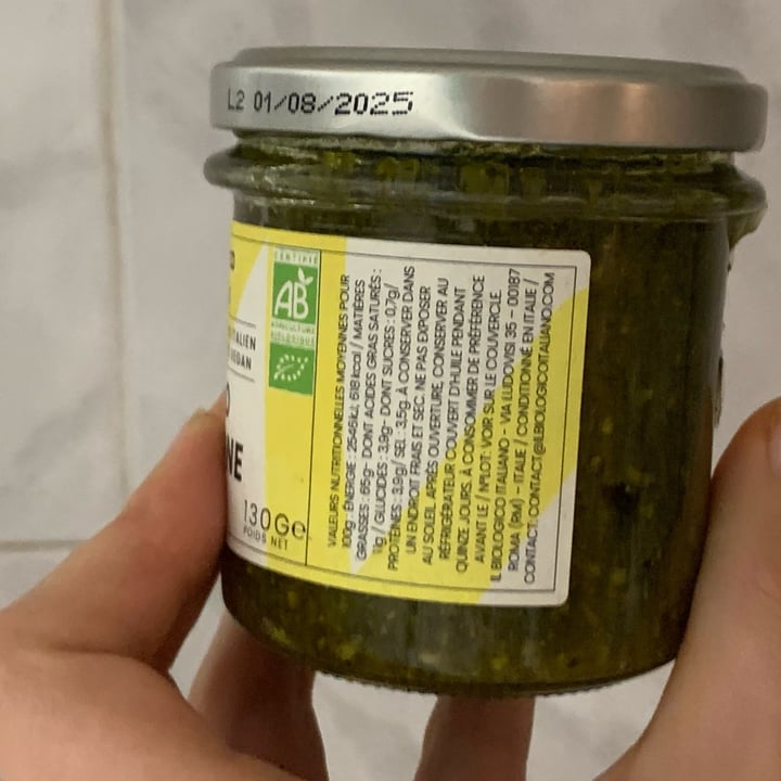 photo of Il biologico italiano pesto al limone shared by @matildesnt on  27 Oct 2023 - review