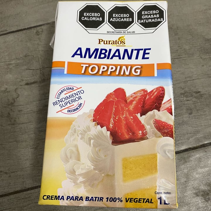 photo of Puratos Ambiante Topping shared by @eroticelectronic on  02 Apr 2025 - review
