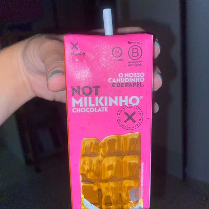 photo of Notmilkinho bebida de chocolate shared by @malu26 on  02 Apr 2024 - review