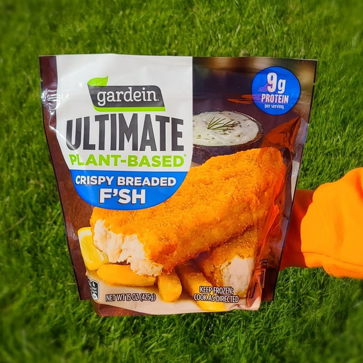 photo of Gardein Ultimate Plant-Based Crispy Breaded F'sh shared by @agreene428 on  29 Apr 2024 - review