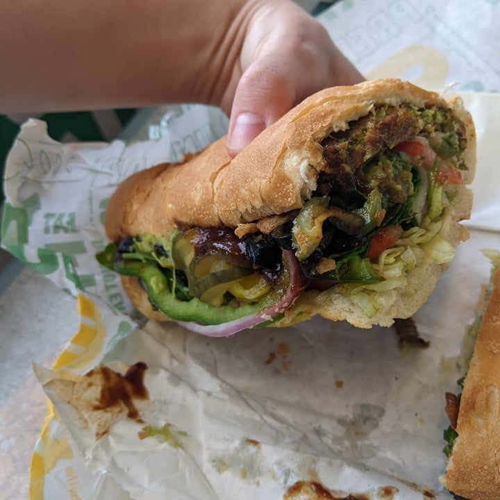 photo of Subway The big veggie shared by @teofanaiacob on  03 Aug 2024 - review