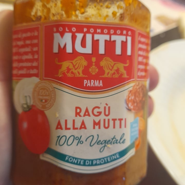 photo of Mutti Ragù Alla Mutti 100% Vegetale shared by @lupogrigio on  20 Oct 2024 - review