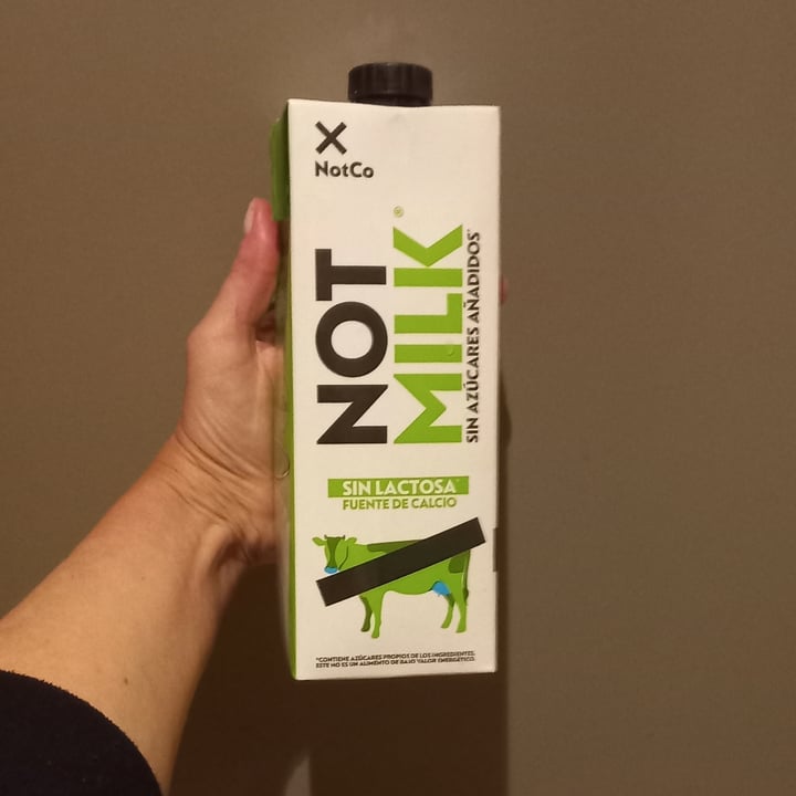 photo of NotCo Not Milk Sin Azúcar shared by @vforvegan on  14 Oct 2023 - review