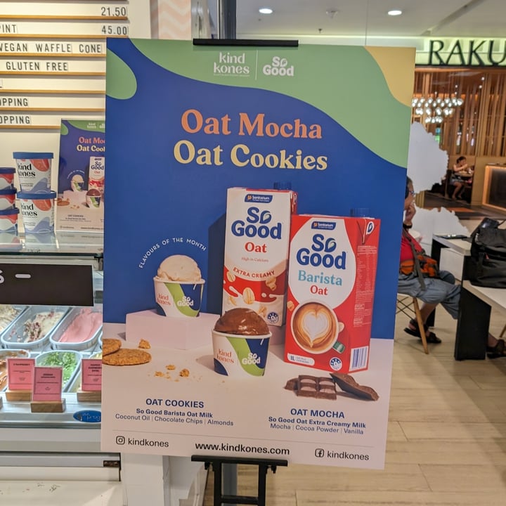 photo of Kind Kones Bangsar Village Oat Cookies shared by @stevenneoh on  26 Apr 2024 - review