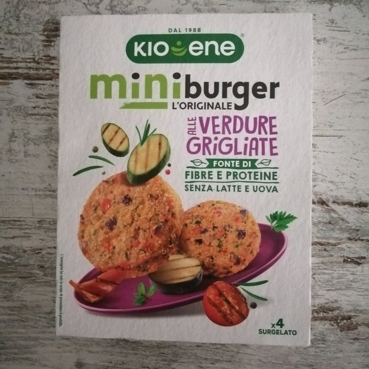 photo of Kioene mini burger alle verdure grigliate shared by @queenofdarkness on  16 Feb 2024 - review
