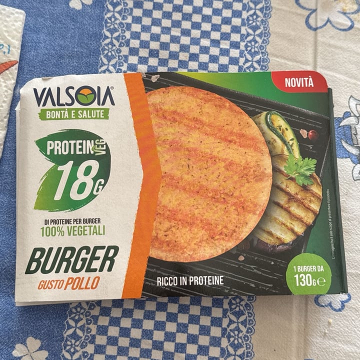 photo of Valsoia protein veg 18g. burger gusto pollo shared by @alicebradipo on  18 Oct 2024 - review
