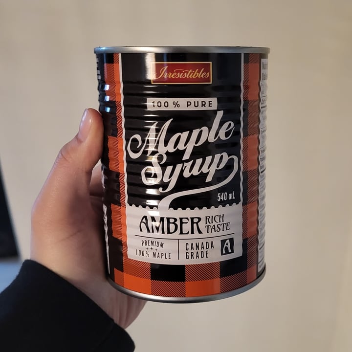 photo of Irresistibles Maple Syrup Amber shared by @all1za on  07 Mar 2024 - review