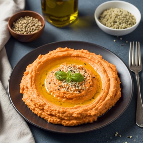 5-Minute Spicy Vegan Hummus: Easy Homemade Dip for Snacking