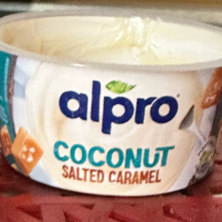 photo of Alpro Yogurt Coconut Salted Caramel shared by @veggiemiao on  14 Jun 2024 - review