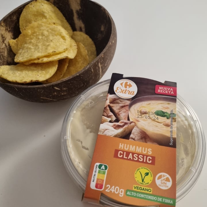 photo of Carrefour Hummus Classic shared by @noelite on  27 Apr 2024 - review
