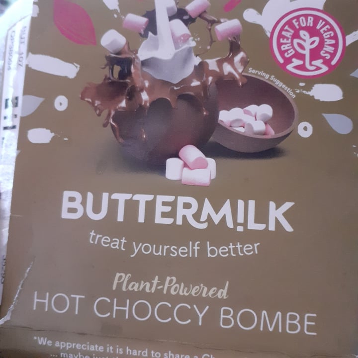 photo of Buttermilk Hot Chocolate Bomb shared by @poppyveggirl on  09 Dec 2024 - review