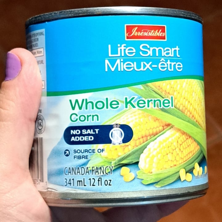 photo of Irresistibles Whole Kernal Corn - no salt added shared by @svraphael88 on  01 May 2024 - review