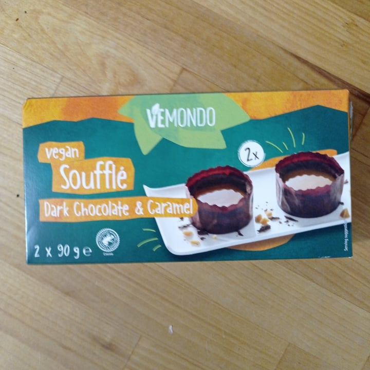 photo of Vemondo vegan soufflé Dark Chocolate&Caramel shared by @vale2587 on  06 May 2024 - review