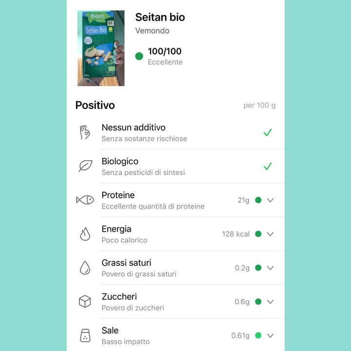 photo of Vemondo Seitan Bio shared by @marabasso on  05 May 2025 - review