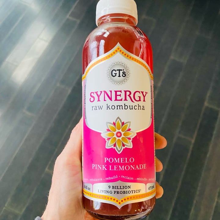 photo of GT’s Living Foods Pomelo Pink Lemonade Synergy shared by @beckyyy on  01 May 2024 - review