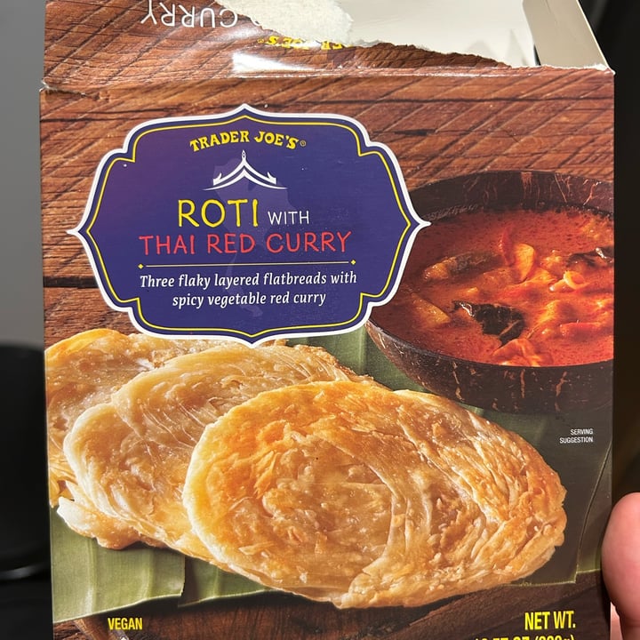 photo of Trader Joe's Roti with Thai Red Curry shared by @samanthab3 on  06 May 2025 - review