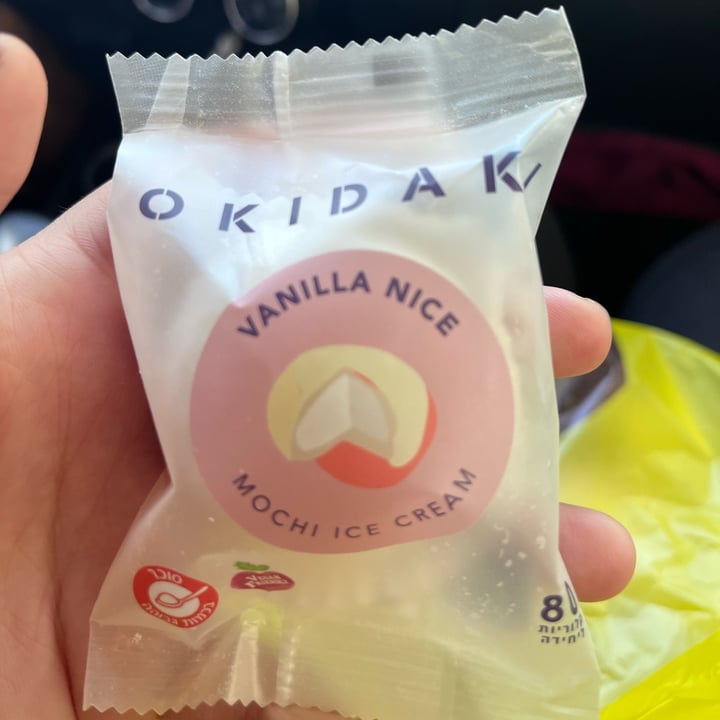 photo of okidaki Mochi Ice Cream - vanilla shared by @matimemes on  10 Sep 2023 - review